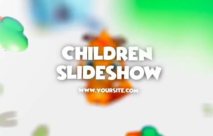 Child's Memory Frame 3D Slideshow